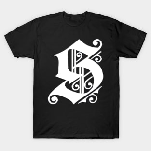 Silver Letter S T-Shirt